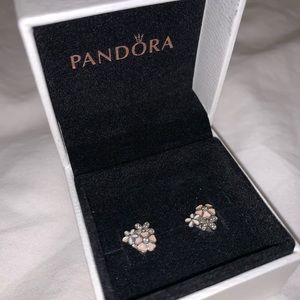 PANDORA Floral Stud Earrings